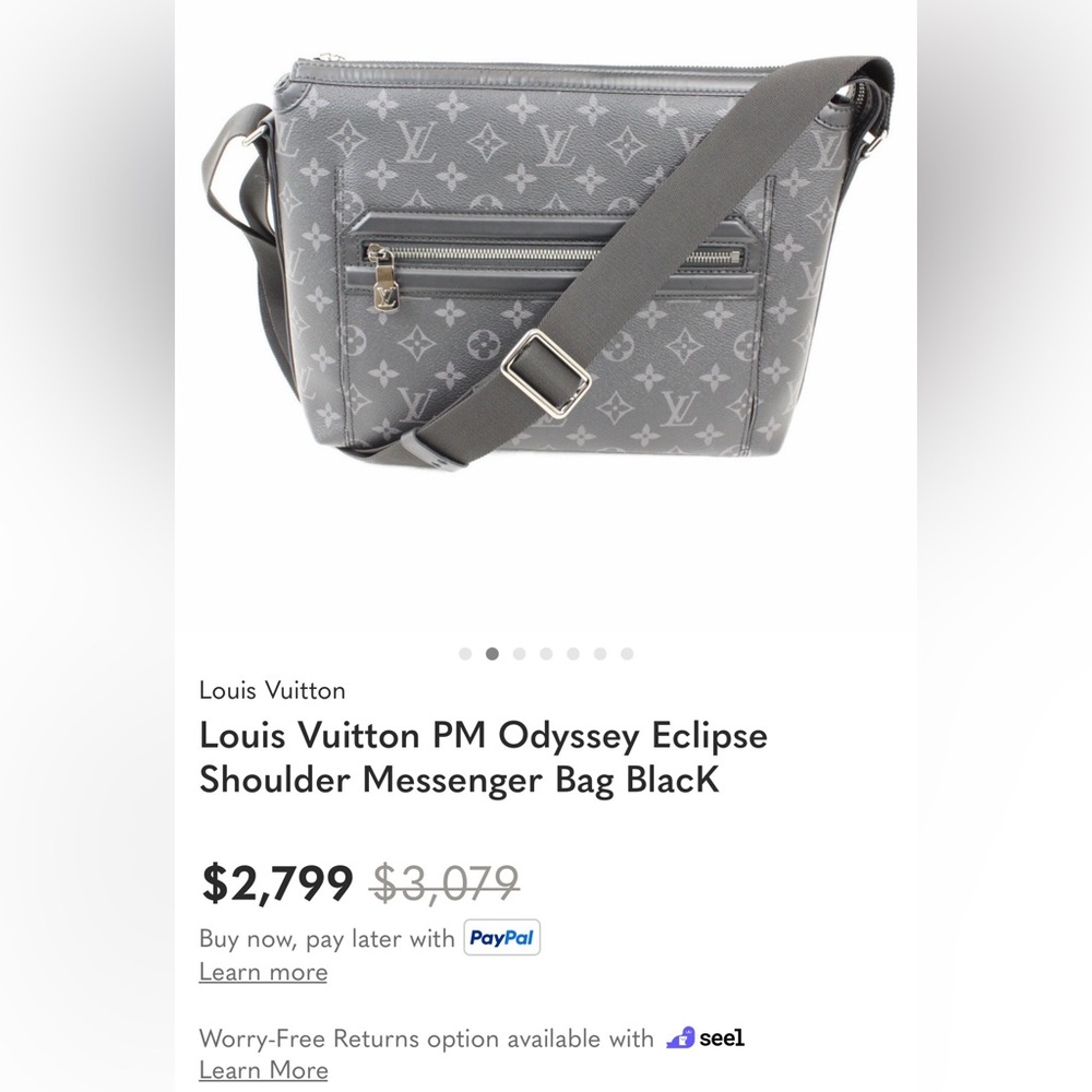 Louis Vuitton monogram Odyssey PM Men's Crossbody Bag - Picture 11 of 11
